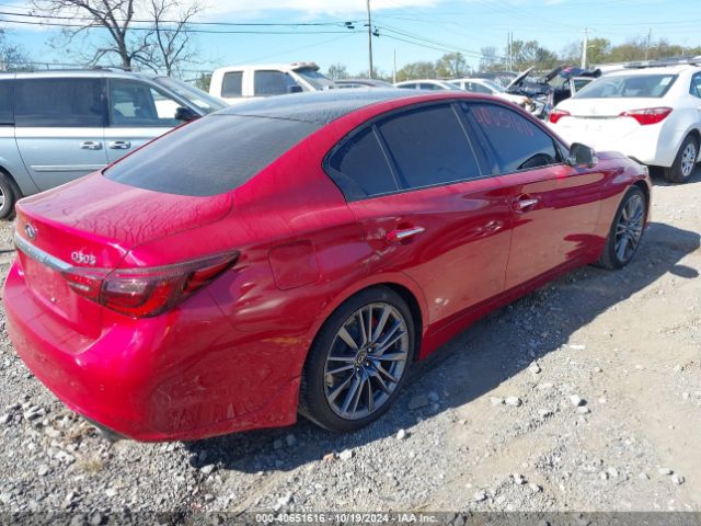 JN1FV7AP6KM760058 Infiniti Q50 3.0t Red Sport 400