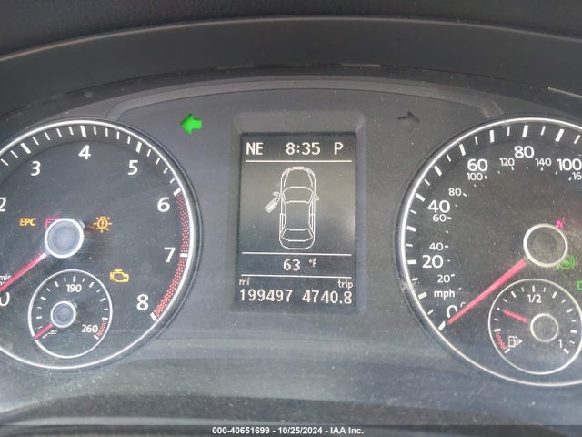 1VWBP7A36EC002845 Volkswagen Passat 2.5l Se