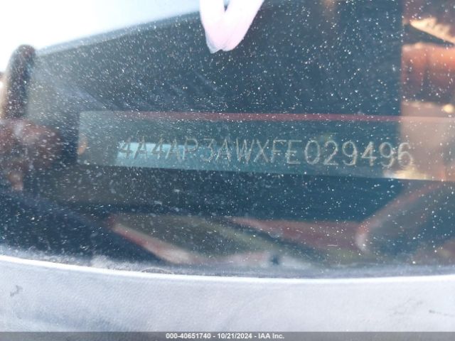 4A4AP3AWXFE029496 Mitsubishi Outlander Sport Es