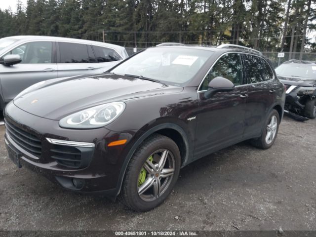 WP1AE2A23FLA53508 Porsche Cayenne E-hybrid S