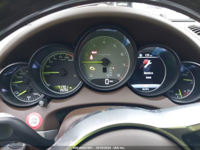 WP1AE2A23FLA53508 Porsche Cayenne E-hybrid S