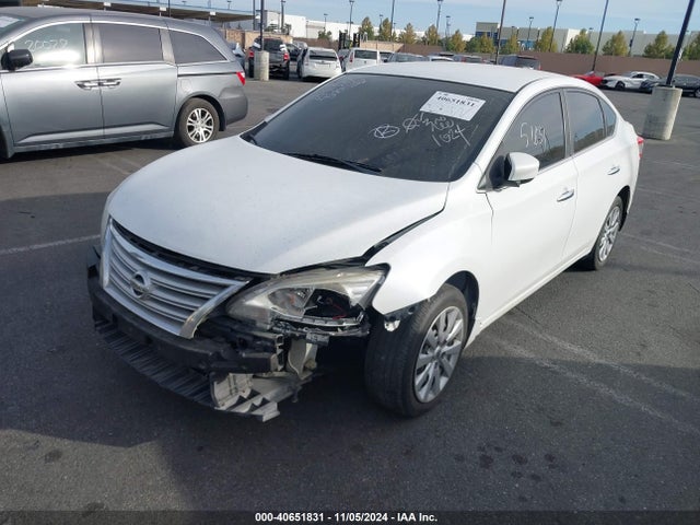 Nissan Sentra Fe+ S 2014 3N1AB7AP9EY280682 Image 2