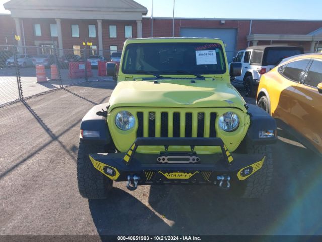 1C4HJXDN6PW530771 Jeep Wrangler 4-door Sport S 4x4