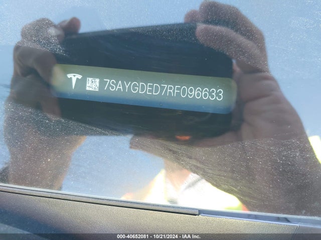 2024 TESLA MODEL Y 7SAYGDED7RF096633 Photo 8
