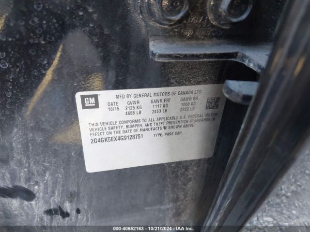 2G4GK5EX4G9128751 Buick Regal Turbo