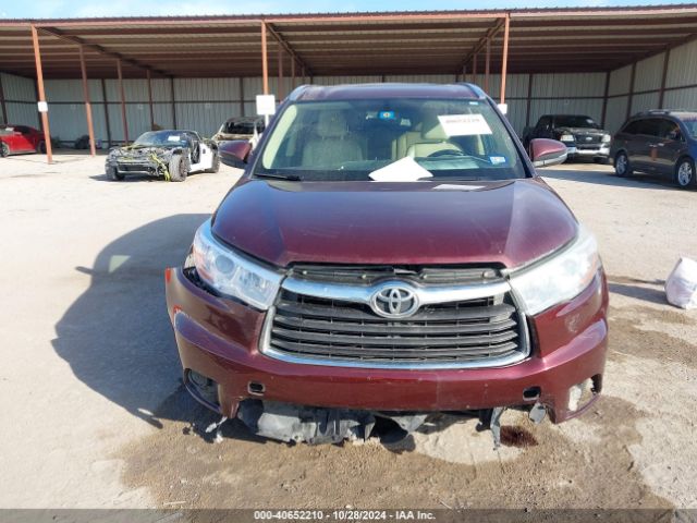5TDYKRFH7GS184942 Toyota Highlander Limited V6