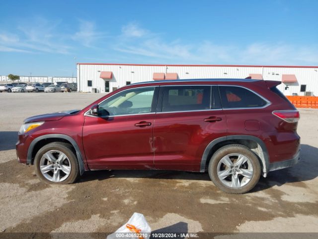 5TDYKRFH7GS184942 Toyota Highlander Limited V6