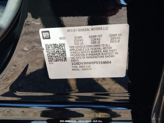 2023 CADILLAC CT5-V 1G6DV5RW0P0154664 Photo 8