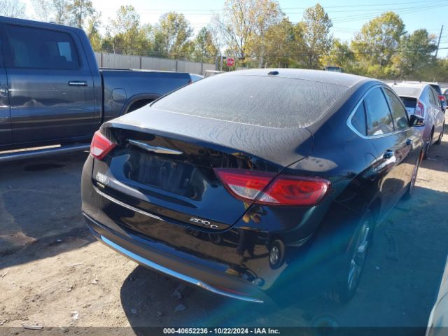 1C3CCCCB5FN607837 Chrysler 200 C
