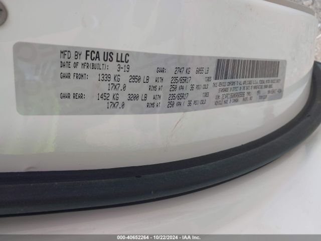 2C4RC1BG0KR665696 Chrysler Pacifica Touring L