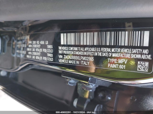 ZACNJBBB6LPM02565 Jeep Renegade Latitude 4x4