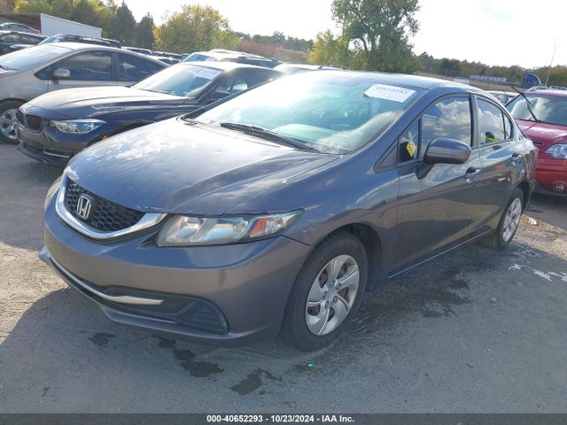 40652293 :رقم المزاد ، 19XFB2F57EE012373 vin ، 2014 Honda Civic Lx مزاد بيع