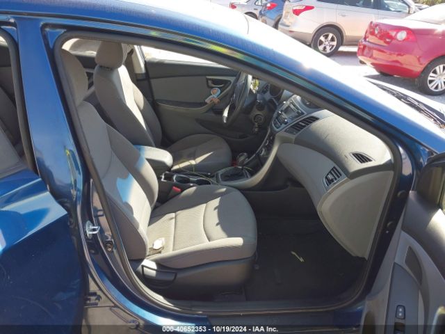 KMHDH4AE3GU607343 Hyundai ELANTRA SE
