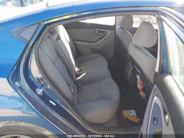 KMHDH4AE3GU607343 Hyundai ELANTRA SE