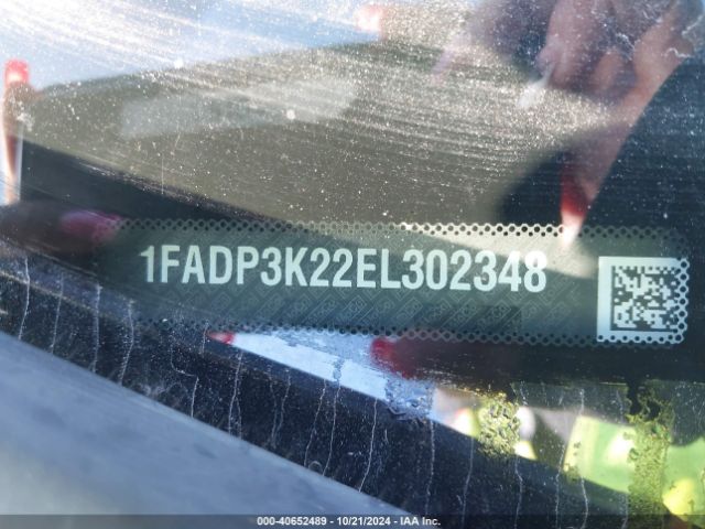 1FADP3K22EL302348 Ford FOCUS SE
