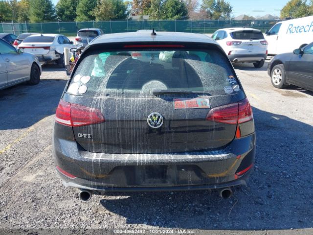 3VW547AU3JM296762 Volkswagen Golf Gti 2.0t Autobahn/2.0t S/2.0t Se