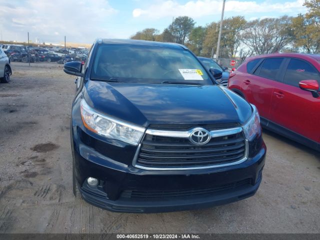 5TDJKRFHXGS236324 Toyota Highlander Xle V6