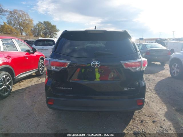 5TDJKRFHXGS236324 Toyota Highlander Xle V6