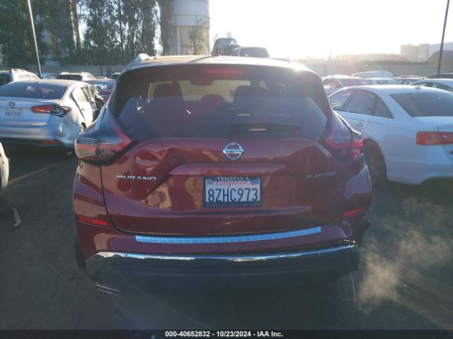5N1AZ2DJ6MC122161 Nissan Murano Platinum Fwd