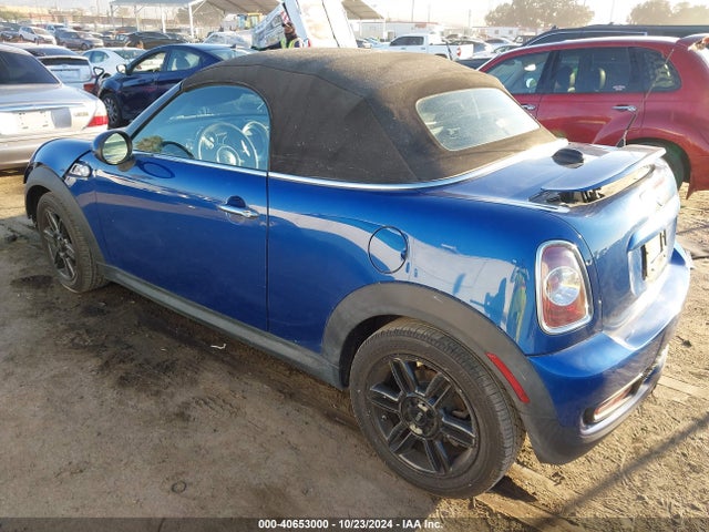 2013 MINI ROADSTER WMWSY3C51DT593783 Photo 2
