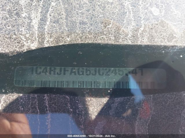 1C4RJFAG6JC245341 Jeep Grand Cherokee Altitude 4x4
