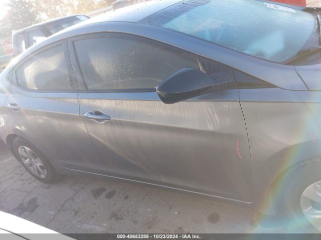 KMHDH4AE7GU634562 Hyundai ELANTRA SE