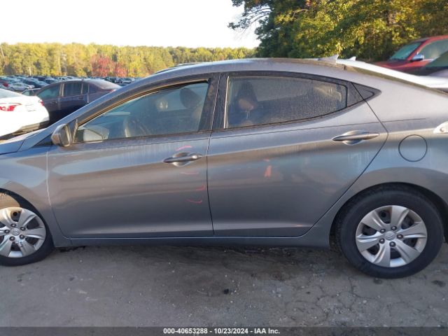 KMHDH4AE7GU634562 Hyundai ELANTRA SE