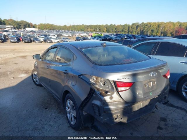 KMHDH4AE7GU634562 Hyundai ELANTRA SE