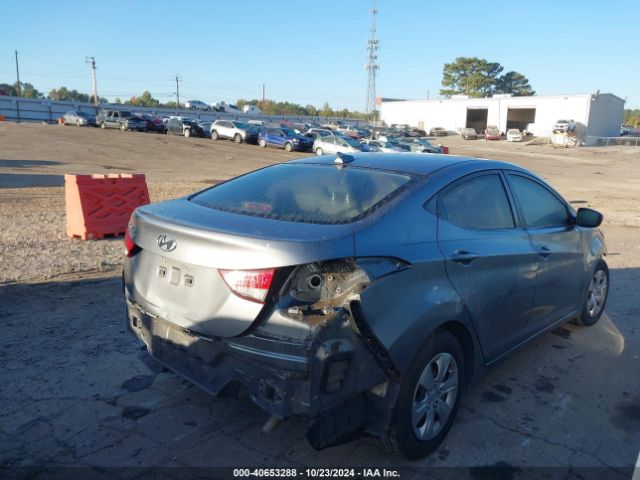 KMHDH4AE7GU634562 Hyundai ELANTRA SE