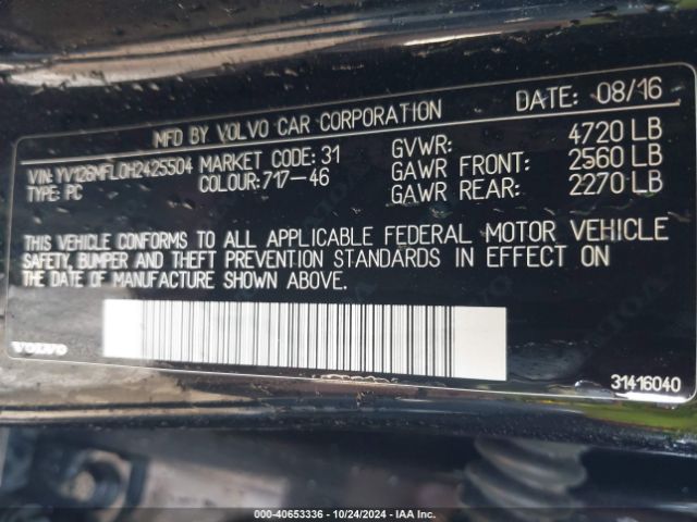 YV126MFL0H2425504 Volvo S60 T5 Dynamic