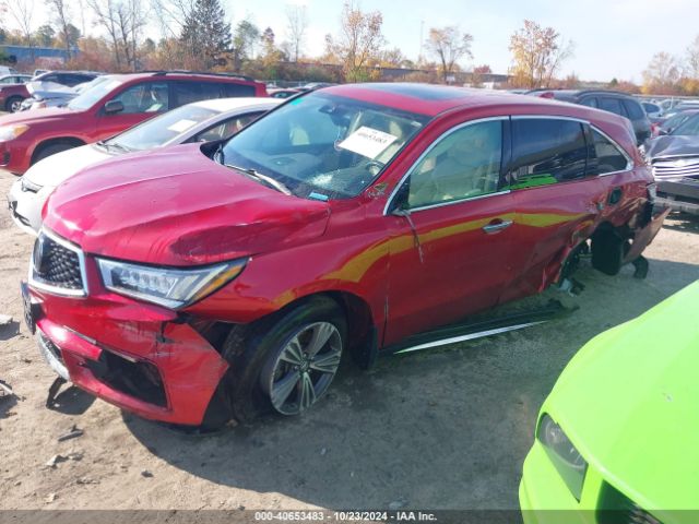 5J8YD4H34KL017626 Acura Mdx Standard