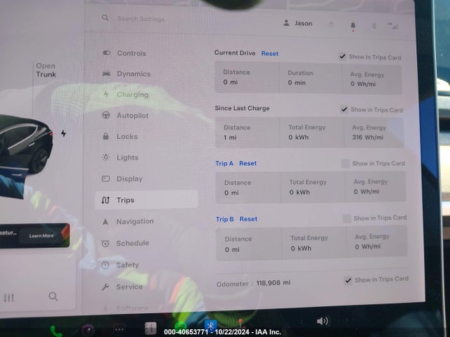5YJ3E1EA9JF172388 Tesla MODEL 3