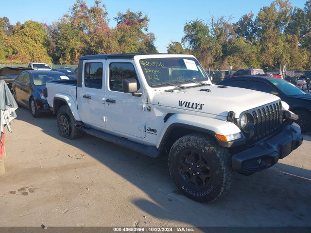 Jeep Gladiator Willys 4x4 2022 1C6HJTAG0NL142617 Image 1