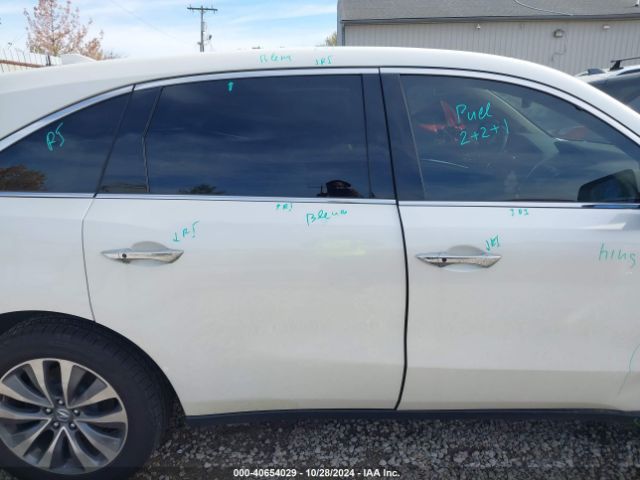5FRYD4H65EB035387 Acura Mdx Technology Pkg W/entertainment Pkg