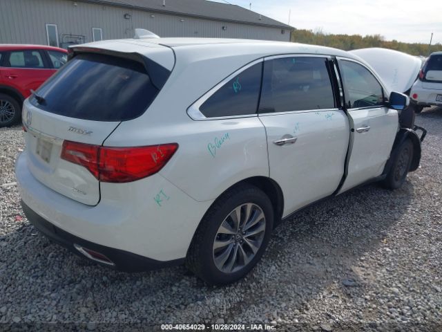 5FRYD4H65EB035387 Acura Mdx Technology Pkg W/entertainment Pkg