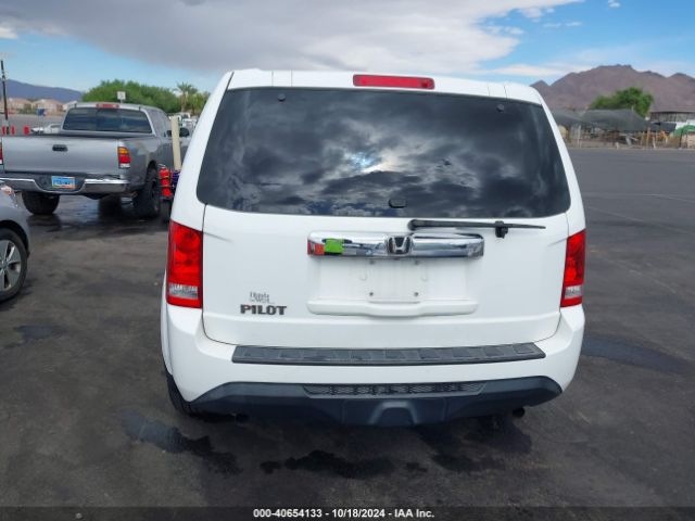 5FNYF3H26EB007228 Honda PILOT LX