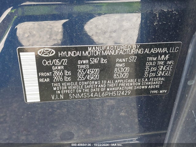 Hyundai Santa Fe Calligraphy 2023 5NMS54AL6PH512429 Image 9