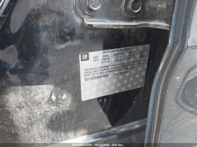 1G1125S30EU118237 Chevrolet Impala 2lt