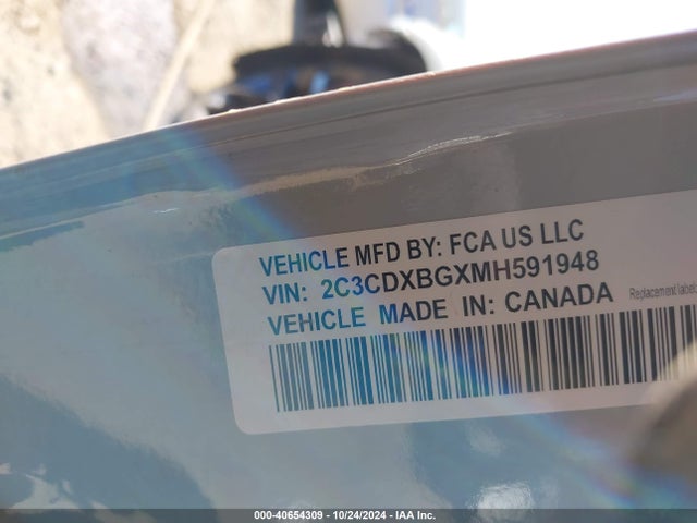 Dodge Charger Sxt Rwd 2021 2C3CDXBGXMH591948 Image 9