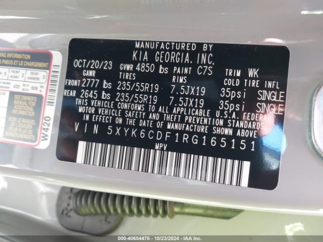 5XYK6CDF1RG165151 KIA Sportage X-line