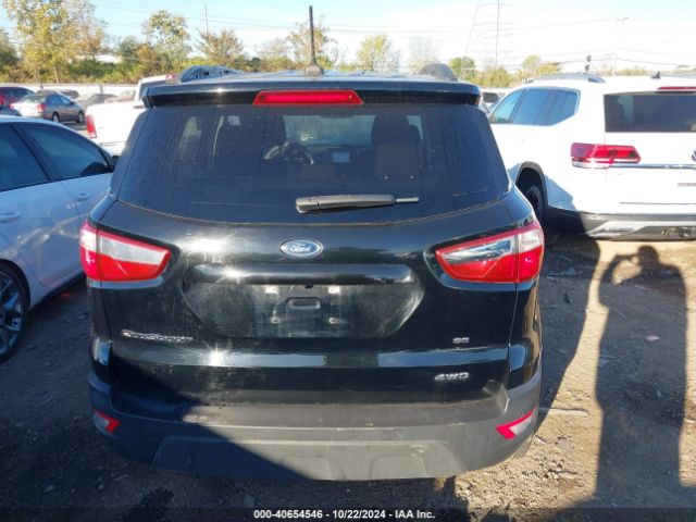 MAJ6S3GL6MC427098 Ford Ecosport Se