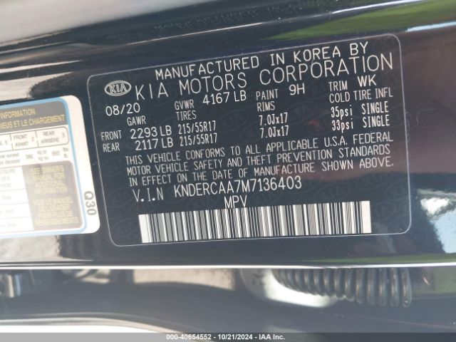 KNDERCAA7M7136403 KIA SELTOS EX