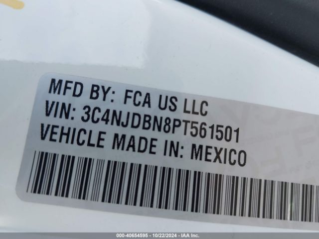 3C4NJDBN8PT561501 Jeep Compass Latitude 4x4