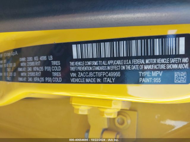 ZACCJBCT6FPC49966 Jeep Renegade Trailhawk