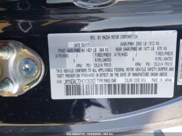 JM1NDAL72H0105062 Mazda Mx-5 Miata Rf Club