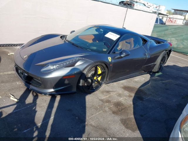 2013 FERRARI 458 ITALIA ZFF67NFA2D0195822 Photo 1