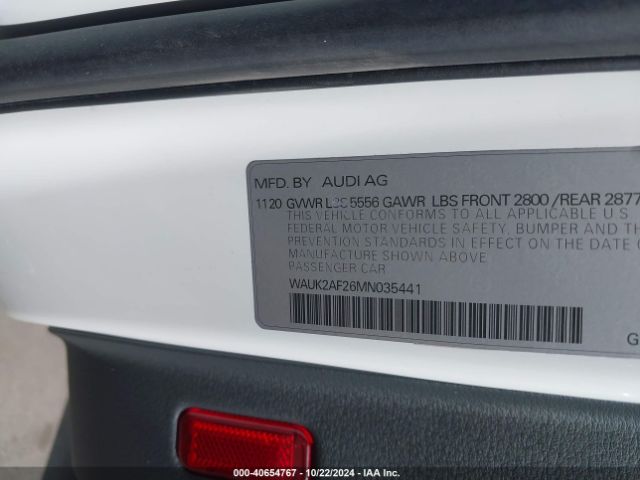 2021 AUDI A6 SEDAN WAUK2AF26MN035441 Photo 8