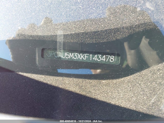 3PCAJ5M3XKF143478 Infiniti Qx50 Essential
