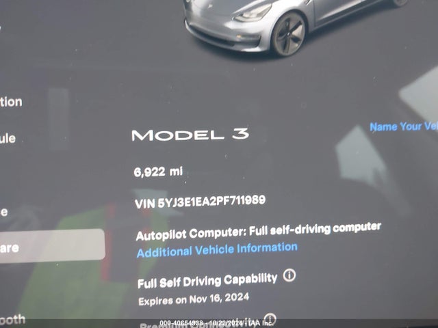 Tesla Model 3 Rear-wheel Drive 2023 5YJ3E1EA2PF711989 Image 15