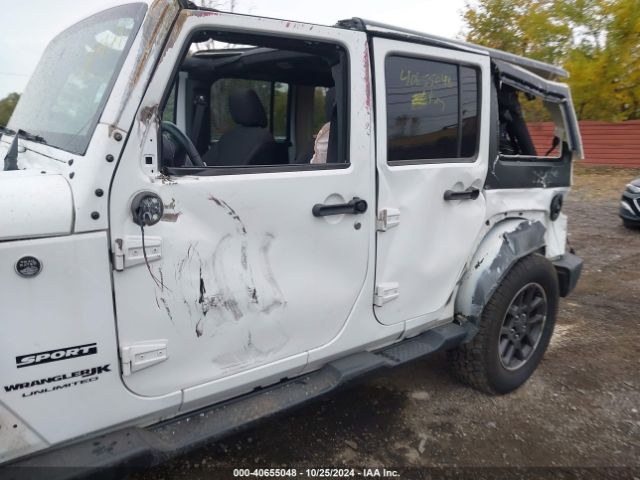 1C4HJWDG6JL928471 Jeep Wrangler Jk Unlimited Sport S 4x4